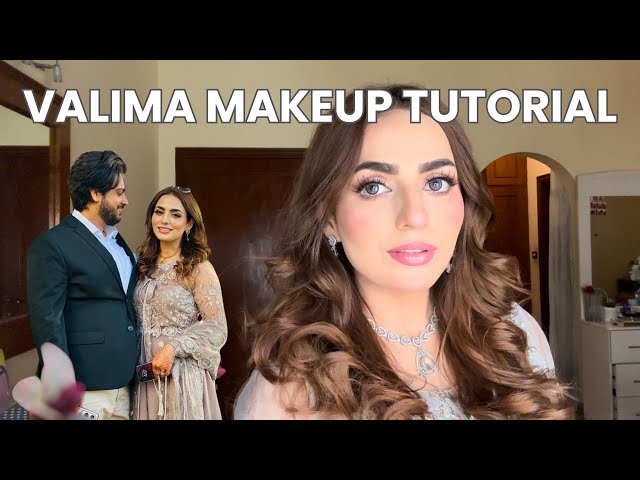 RECREATING MY RECEPTION MAKEUP LOOK | VALIMA BRIDAL MAKEUP | DAY TIME WEDDING LOOK