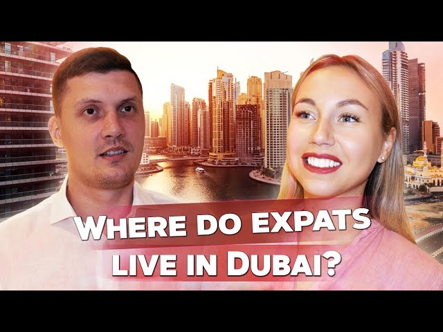 Popular areas to live in Dubai for expats.