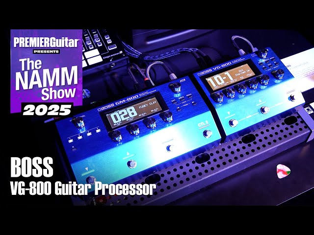 Boss VG 800 Guitar Processor Demo | NAMM 2025