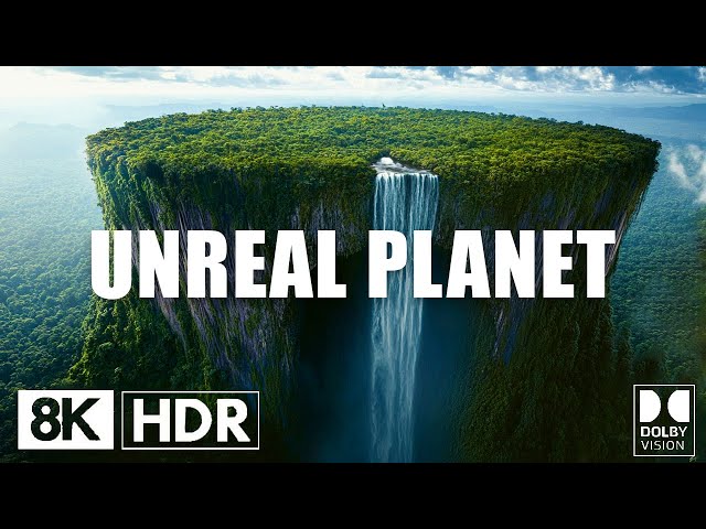 8K Video - UNREAL PLANET | Places That Don't Seem Real