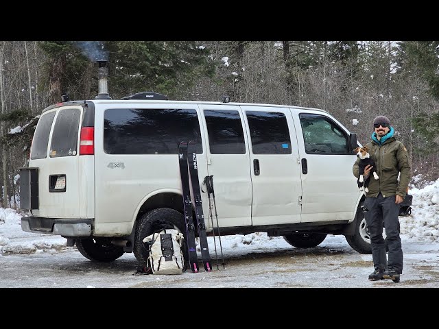 Van Life in BC... witnessing heaven on earth - most surreal backcountry ski day yet