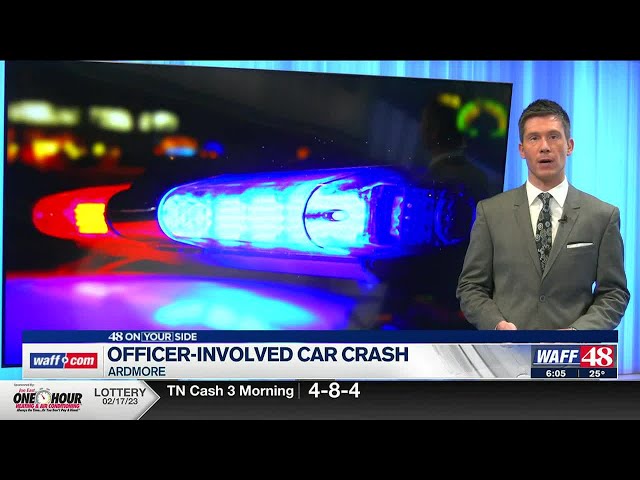 Ardmore officer released from hospital following crash