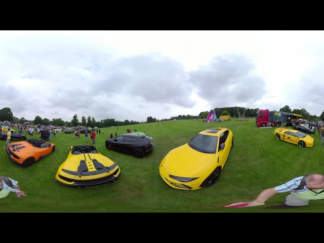 Supercar Sunday at the Warren Estate in Maldon Essex July 21 - 360° Lamborghini, Ferrari and McLaren