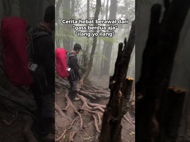 Awal Cerita Hebat Pendaki Gunung  #pendakihilang #bercanda