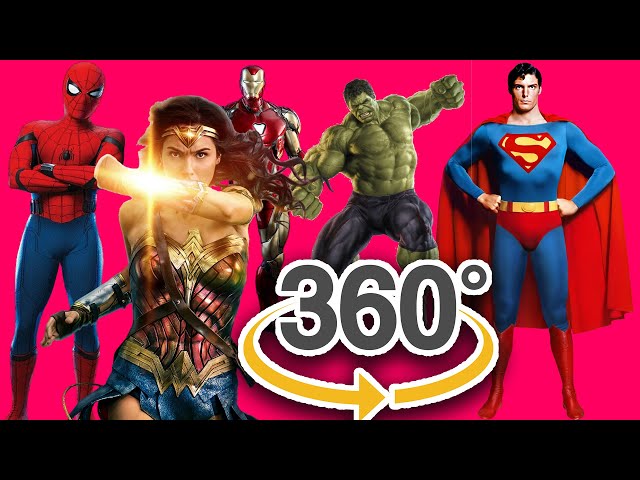 FIND THE FAKE SUPER HERO - 360 & VR Fun