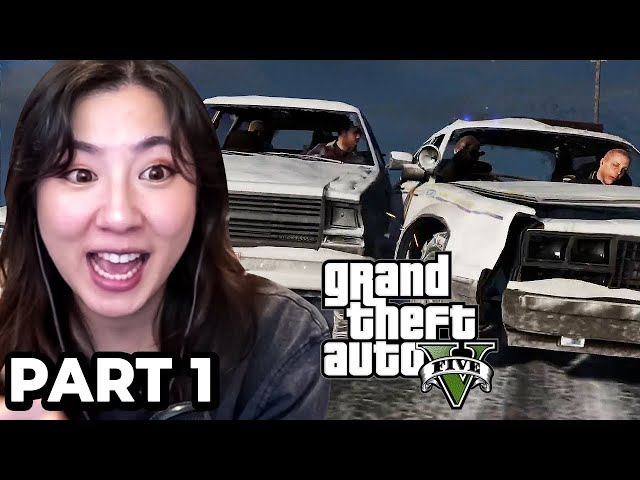 FIRST TIME Playing GTA 5 STORY MODE!