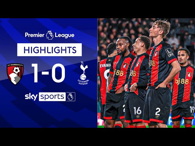 Huijsen header edges Cherries past Spurs! 🍒 | Bournemouth 1-0 Tottenham | Premier League Highlights