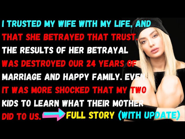 I found out my wife cheated on me with her boss, her cheat destroyed our 24 years of happy marriage.