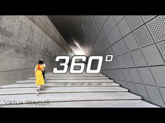 Dongdaemun Design Plaza(DDP) @Seoul, Korea [ Virtua traveleR VR 360° ]