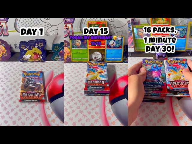 Opening a Pokemon pack everyday, The 30 days! | Part 3