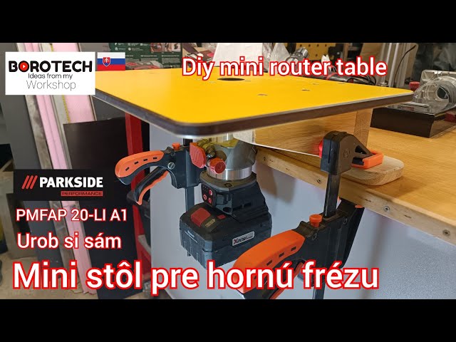 Mini table for PARKSIDE PERFORMANCE PMFAP 20-LI A1 router №234