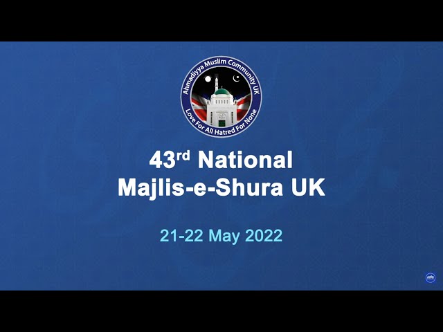 Address by Huzoor (aba) | Majlis-e-Shura 2022