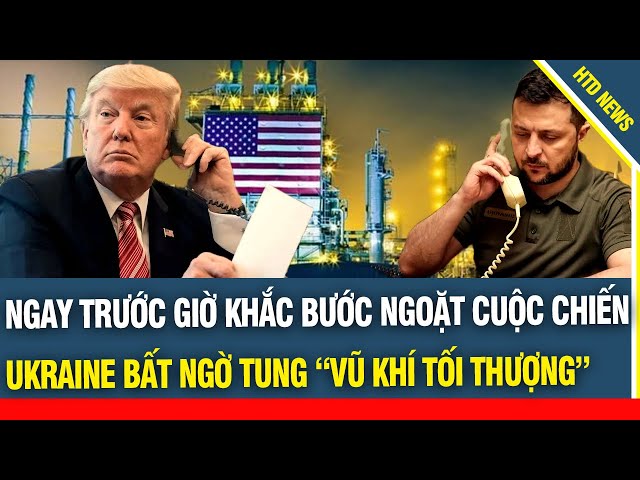 Ngay trước giờ khắc bước ngoặt , Ukraine tung "vũ khí tối thượng" giúp Trump làm chủ đế chế khí đốt