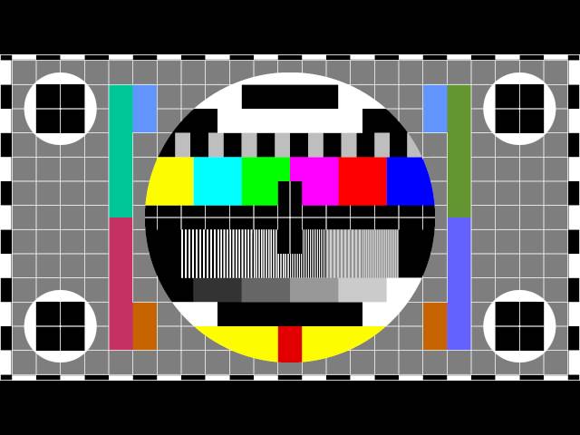 FULL HD PM5644 test pattern - 1920 x 1080 60p - 1 Hour with 1Khz sound.