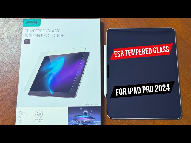 ESR Tempered Glass Screen Protector for iPad Pro 13 inch 2024