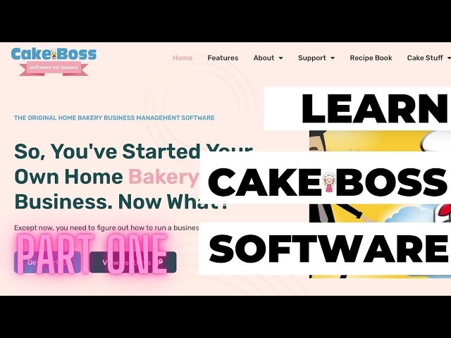 How to use Cakeboss Software - Part 1: Boost Your Baking Biz in 2025!