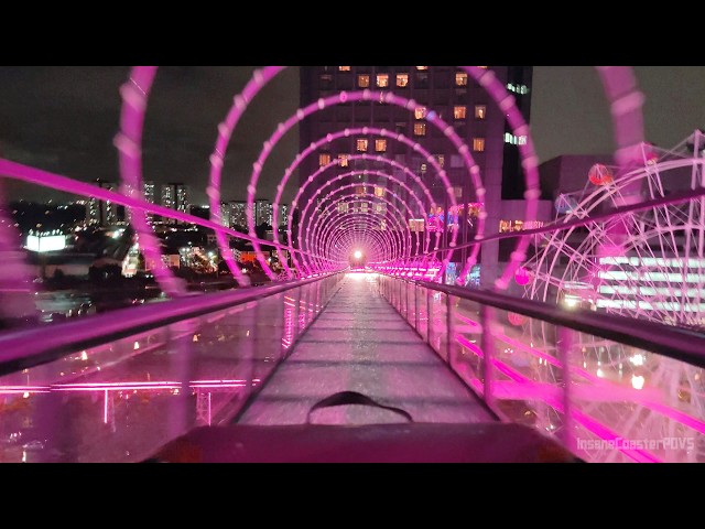 Longest Glass Water Slide in Malaysia POV (600m) i-City SkyCity Tower