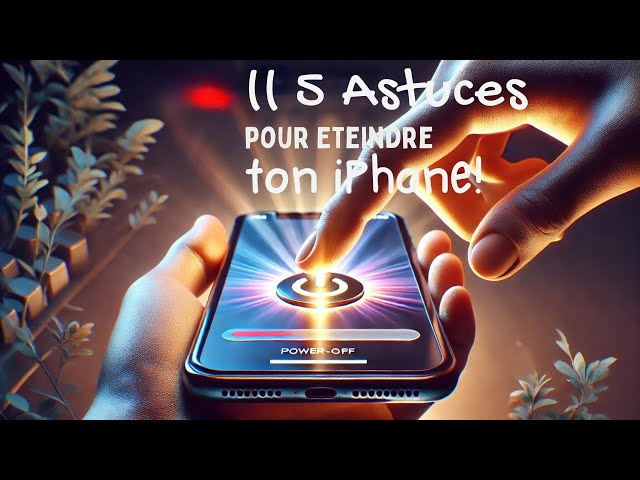 Astuce iPhone: 5 astuces pour éteindre ton iPhone