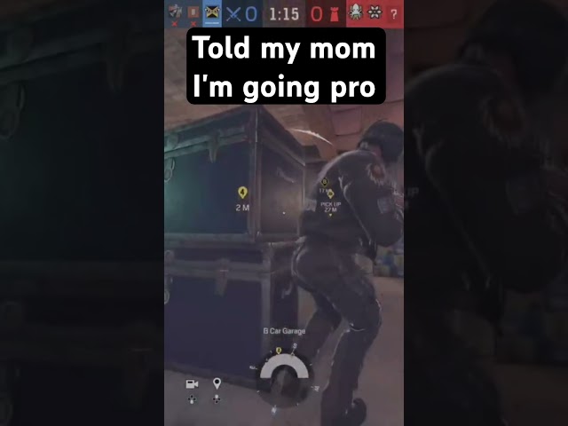 Told my mom I'm going pro #rainbowsixsiege #r6siege #r6 #rainbowsix