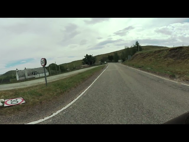 NC 500 Ullapool heading to Durness 360 on board FZ1n Yamaha