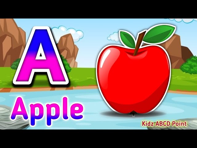 Phonics Song 2 with TWO Words in 3D - A For Airplane - ABC Alphabet Songs & Sounds  134