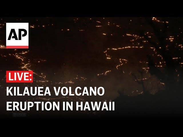 LIVE: Kilauea volcano eruption in Hawaii