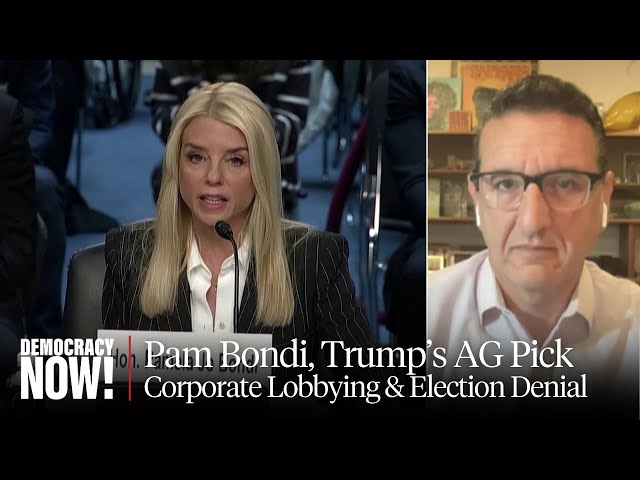 Pam Bondi, Trump's Attorney General Pick, Has History of Corporate Lobbying and Election Denial