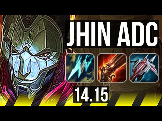 JHIN & Leona vs SMOLDER & Maokai (ADC) | 11/1/12, 1300+ games, Legendary | NA Grandmaster | 14.15