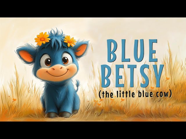 Blue Betsy: The Little Blue Cow | Bedtime Stories for Kids | A Heartwarming Story About Being Unique