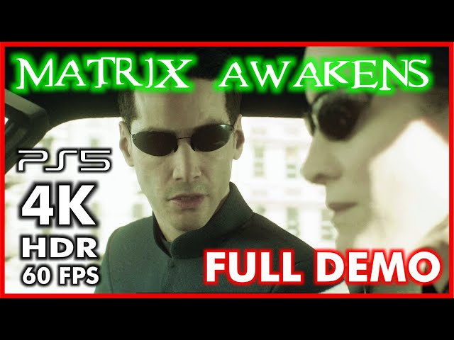 THE MATRIX AWAKENS [4K HDR 60FPS] - UNREAL ENGINE 5 EXPERIENCE - Full Tech Demo