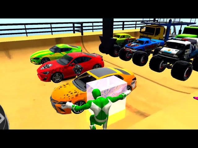 Ramp car racing - racing car 3d - mega ramp car stunt