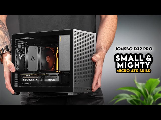 This is Peak Micro ATX... | Jonsbo D32 Pro Gaming PC Build | RTX 4070 Super