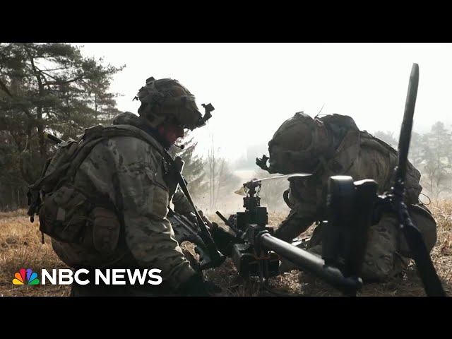 U.S. Army training for drone warfare