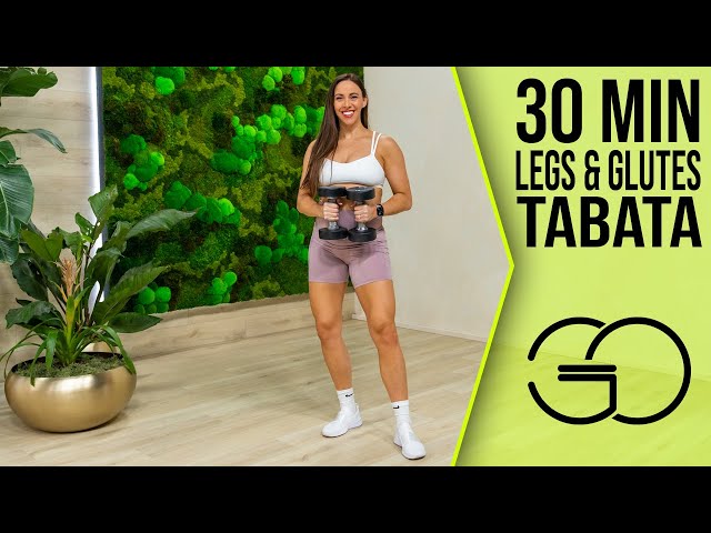 30 Minute Legs and Glutes Tabata Workout | GO - Day 11