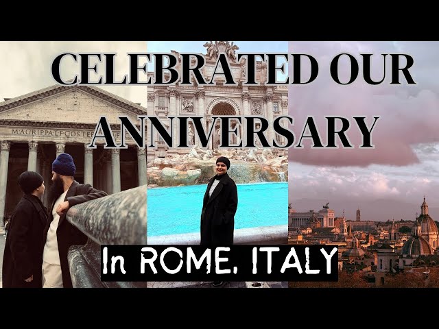 Exploring Rome City in Italy 🇮🇹 .. Best 2nd year anniversary Gift 🎁