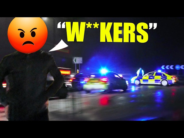 Illegal Street Racers ANGER Locals and Cause Accident!