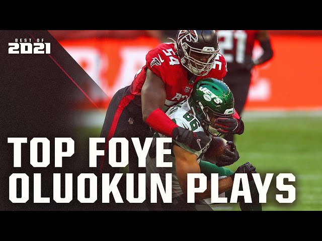 NFL Tackles Leader Foye Oluokun Highlights | Best of 2021 | Atlanta Falcons | NFL