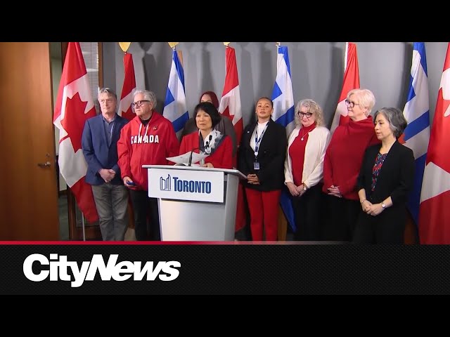 Toronto Mayor Olivia Chow calls proposed US tariffs "senseless."