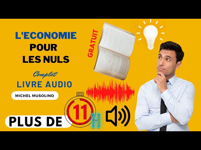 Livre Audio 📀 | L'économie pour les nuls | Apprendre et étudier l'Economie avec Cet Grand.