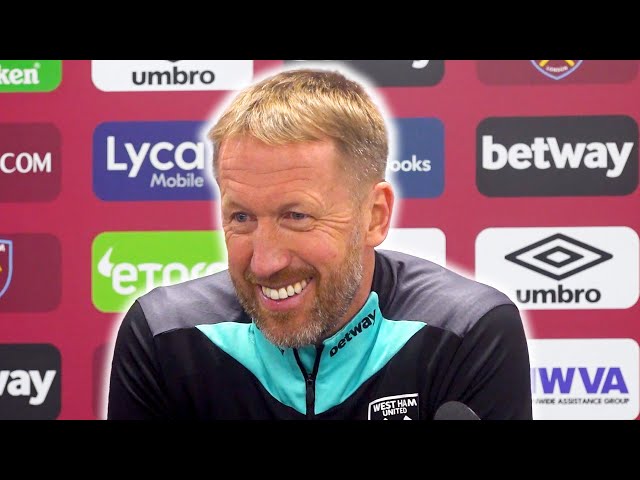 'You're NOT INTO THESE JOBS FOR REST!' | Graham Potter | West Ham v Brentford