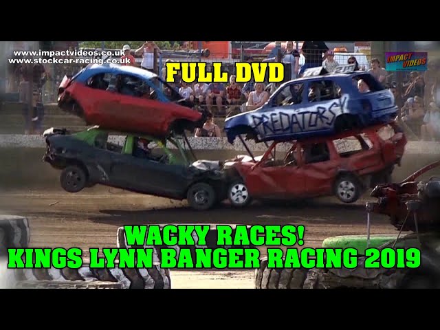 Wacky Races! Kings Lynn Banger Racing 2019 Siamese 4x4 SUV Reliant Robins Crazy Races FULL DVD