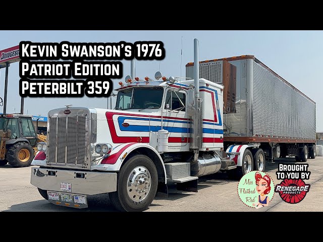 Kevin Swanson’s 1976 Patriot Edition Peterbilt 359 Truck Tour