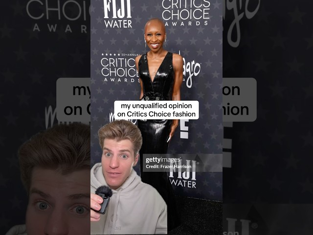 Critics Choice Awards fashion review 👀