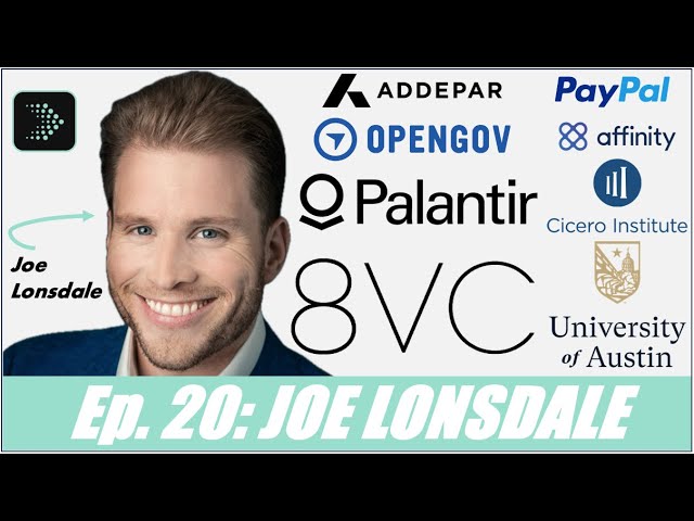 Joe Lonsdale · Founder & Managing Partner of 8VC | Ed on the Edge