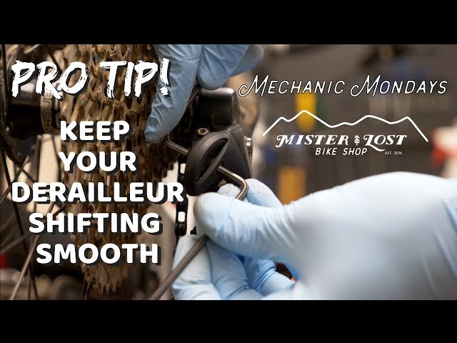 PRO TIP: Keep Your Derailleur Shifting Smooth! / Mechanic Mondays - EP3