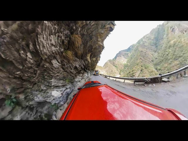 360VR_Video | A Truck almost rammed our Car on the way to The Great Himalayan National Park