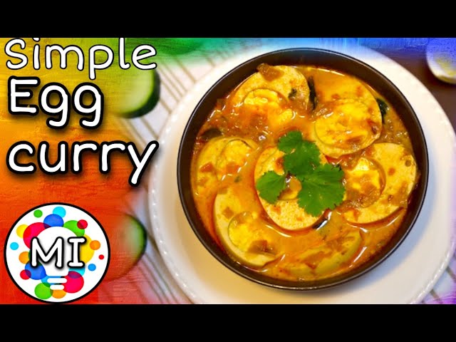 boiled egg curry