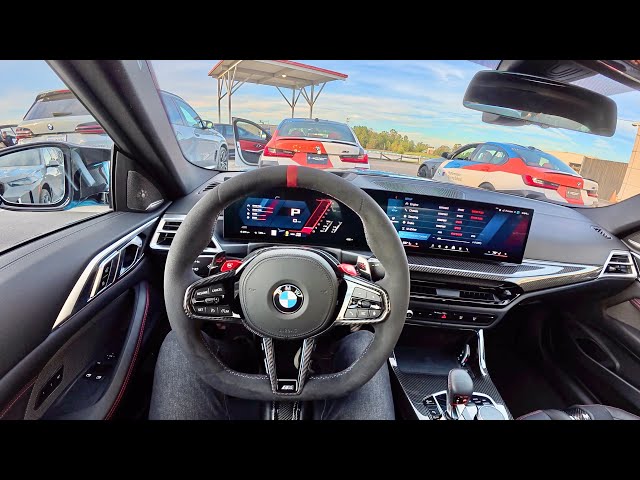 2025 BMW M4 CS - POV Track Driving Impressions