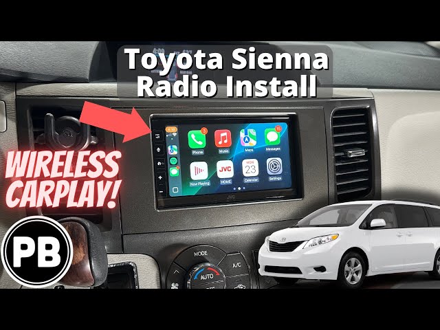 2011 - 2014 Toyota Sienna Radio Install