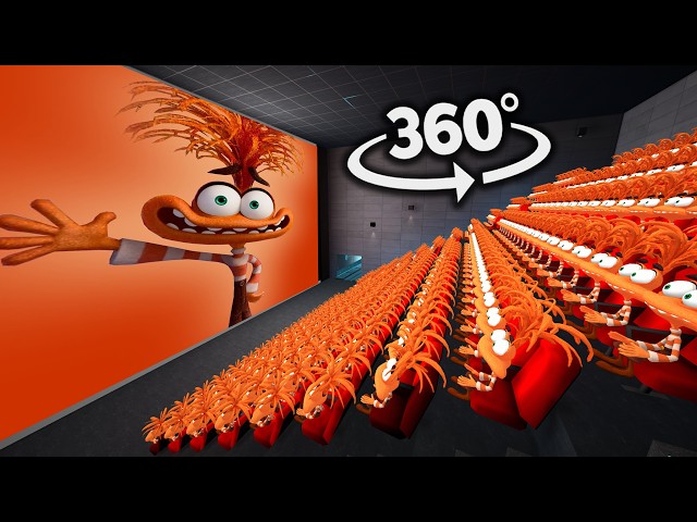 Inside Out 2 360° - CINEMA HALL | VR/360° Experience [ ANXIETY EDITION ]